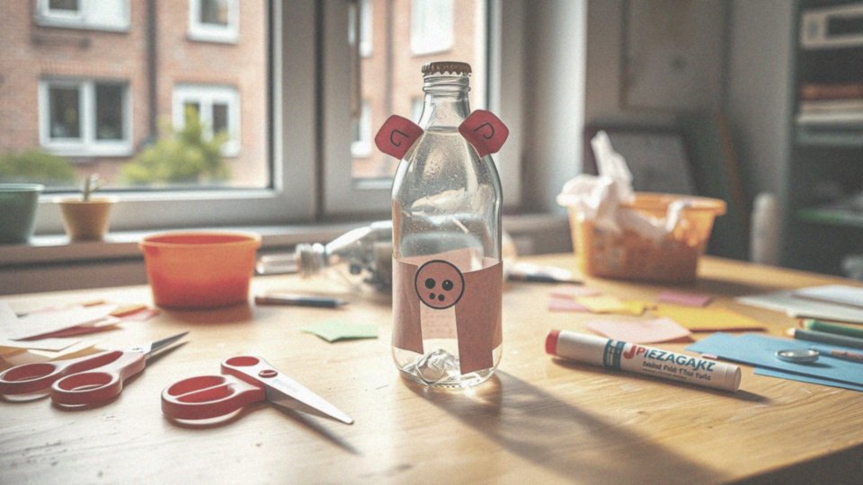 Jak zrobić skarbonkę z butelki plastikowej?