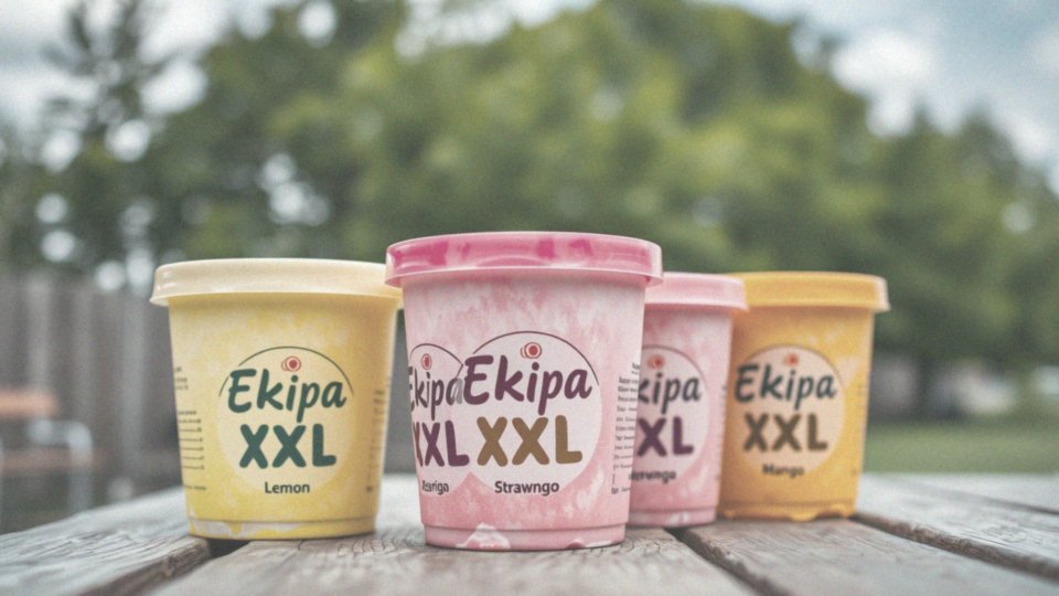 Jakie smaki mają Lody Ekipa XXL?