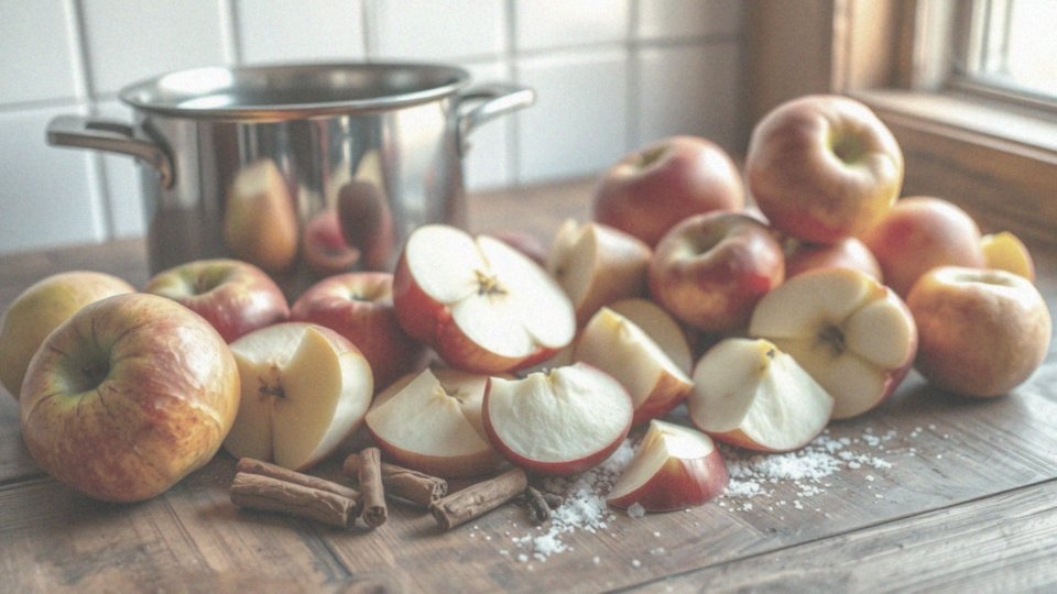 Jakie są etapy przygotowania kompotu z jabłek?