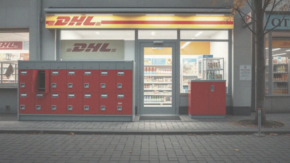 Gdzie można skorzystać z punktów partnerskich i automatów paczkowych DHL?