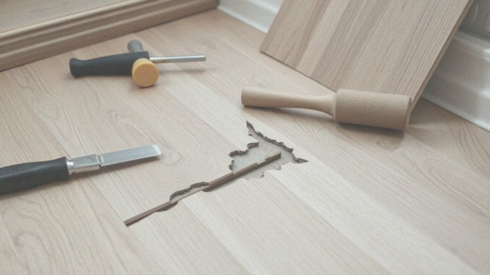 Co zrobić z uszkodzonym panelem podłogowym?