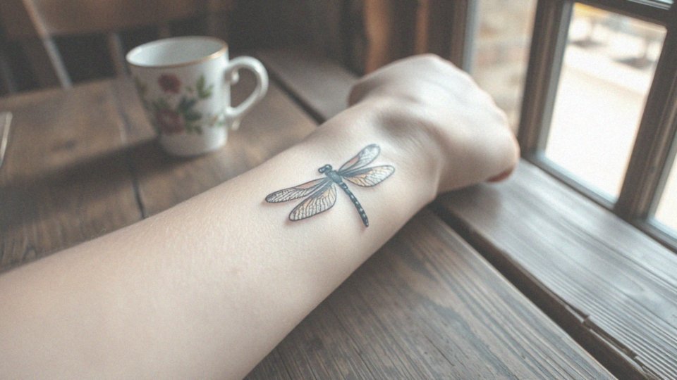 Jakie znaczenie ma tatuaż z motywem ważki?