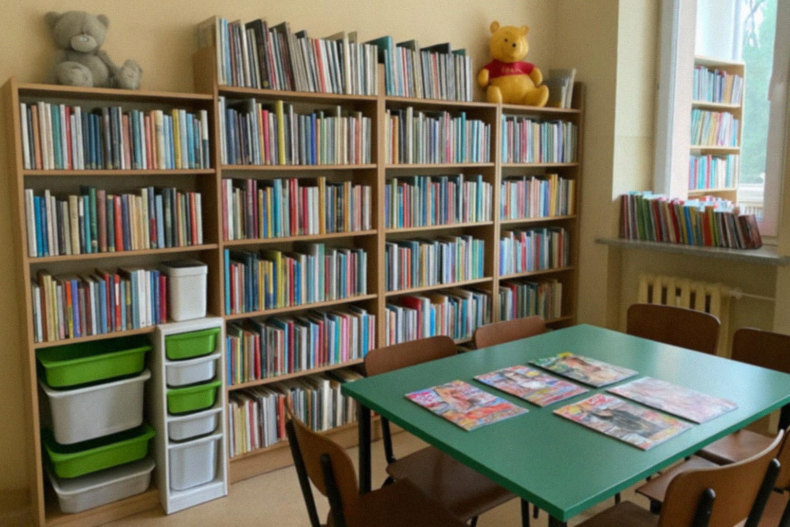 Odwiedziny przedszkolaków z „Tygrysków” w Bibliotece w Ciechocinku